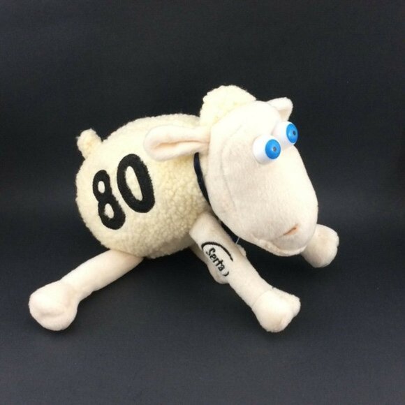 Serta Plush Sheep 80th Anniversary Edition Stuffed Animal Promo Counting Lamb - Picture 3 of 12
